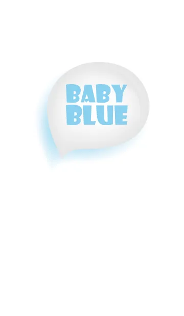 [LINE着せ替え] Baby Blue & White Theme Vr.2 (JP)の画像1