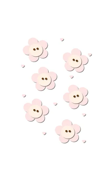 [LINE着せ替え] little flower theme 71 :)の画像1