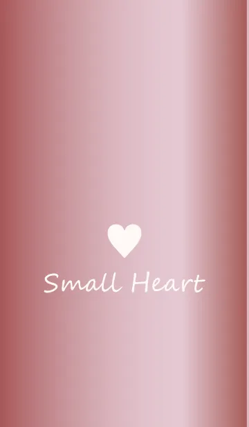 [LINE着せ替え] Small Heart *GlossyPink 9*の画像1