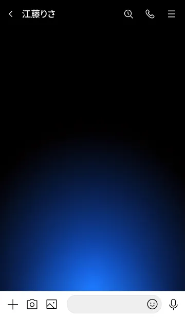 [LINE着せ替え] PRUSSIAN BLUE LIGHT ICON THEME 2の画像3