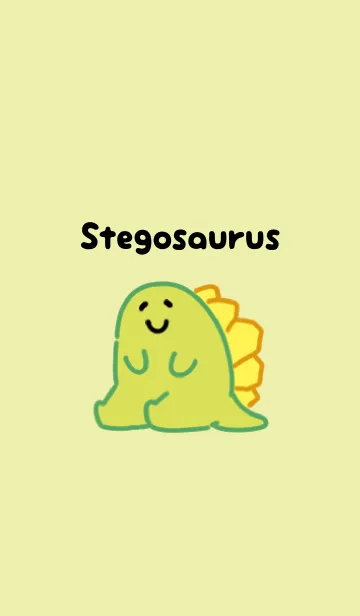 [LINE着せ替え] でかいステゴサウルス3の画像1