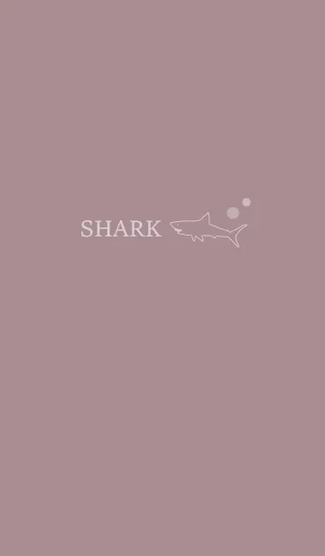 [LINE着せ替え] SHARK -smokey pink-の画像1