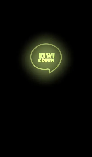 [LINE着せ替え] Kiwi Green Neon Theme Vr.6 (JP)の画像1