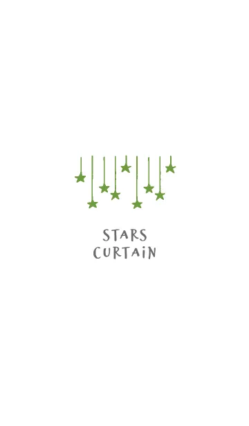 [LINE着せ替え] スターカーテン 6の画像1