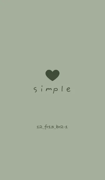 [LINE着せ替え] シンプル12 FR13 スモーキーMA ブラウン2-1の画像1