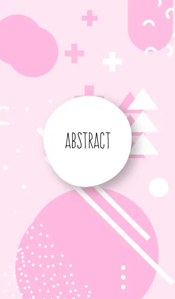 [LINE着せ替え] Abstract Pale Rose Pinkの画像1