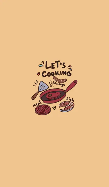 [LINE着せ替え] Let's cooking steakの画像1