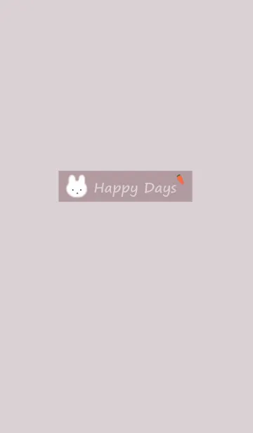 Happy Days #smokey pinkの着せ替えメイン画像