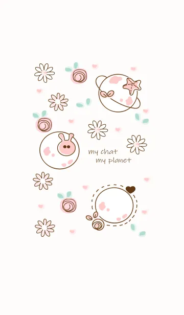 [LINE着せ替え] My chat my planet 29の画像1