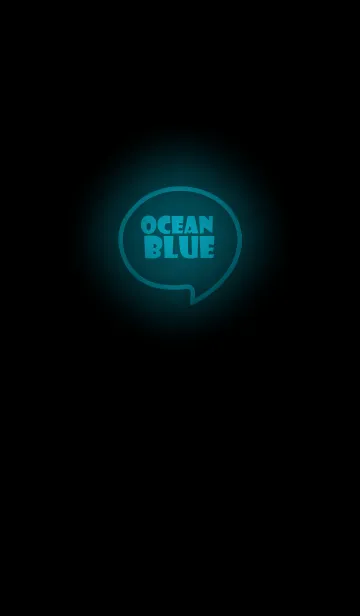 [LINE着せ替え] Ocean Blue Neon Theme Vr.6 (JP)の画像1