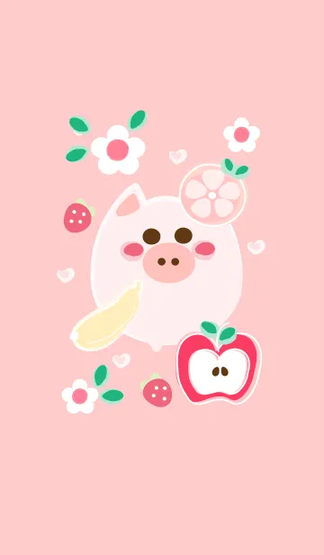 [LINE着せ替え] baby pig 111の画像1