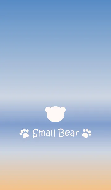 [LINE着せ替え] Small Bear *BEACH*の画像1