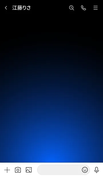 [LINE着せ替え] PRUSSIAN BLUE LIGHT. -MEKYM-の画像3