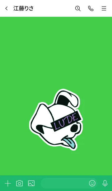 [LINE着せ替え] ルード ドッグ 32の画像3