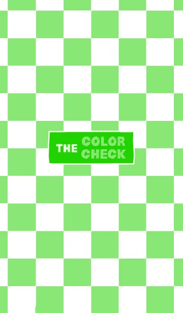 [LINE着せ替え] ザ カラー チェック 28の画像1