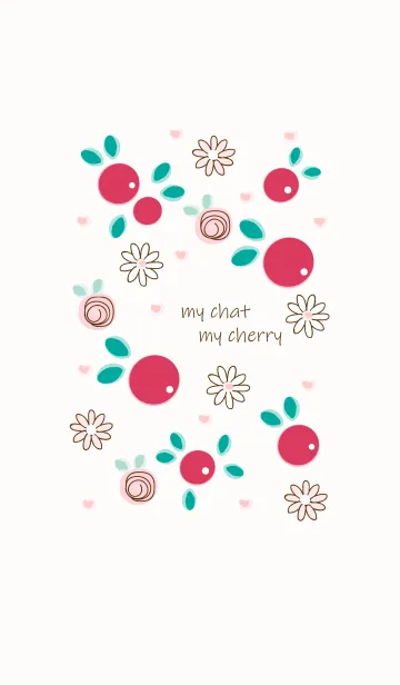 [LINE着せ替え] Lovely cherry 3 ^^の画像1