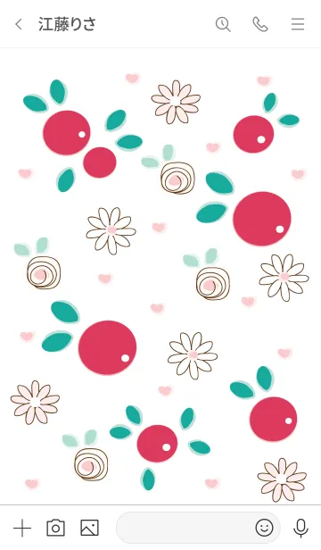 [LINE着せ替え] Lovely cherry 3 ^^の画像3