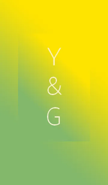 [LINE着せ替え] きいろとみどりの画像1