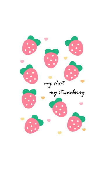 [LINE着せ替え] lovely strawberry 48 ^^の画像1