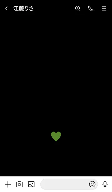 [LINE着せ替え] シンプル ミニ ハート NO.3 22の画像3