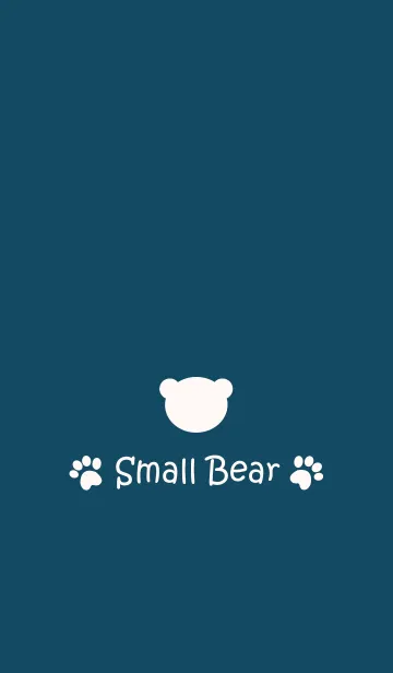 [LINE着せ替え] Small Bear *AIIRO*の画像1