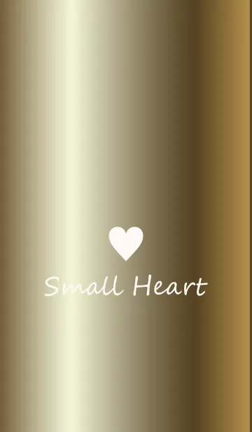 [LINE着せ替え] Small Heart *GOLD 3 *の画像1