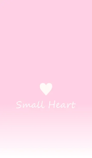 [LINE着せ替え] Small Heart *Pink Gradation 6*の画像1