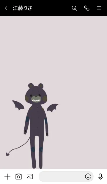 [LINE着せ替え] アクマの画像3