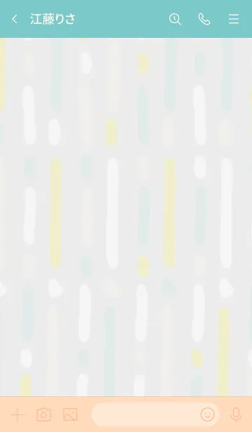 [LINE着せ替え] 手書き 線 シンプル30の画像3