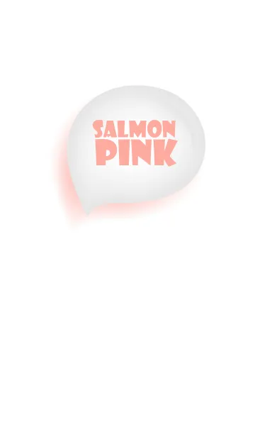 [LINE着せ替え] Salmon Pink & White Theme Vr.2 (JP)の画像1
