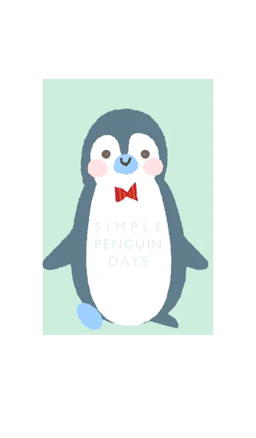 [LINE着せ替え] SIMPLE PENGUIN DAYSの画像1