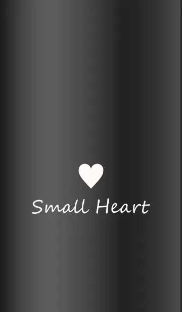 [LINE着せ替え] Small Heart *GlossyBlack*の画像1