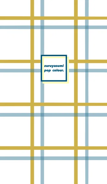 [LINE着せ替え] zuruyasumi[pop colour]の画像1