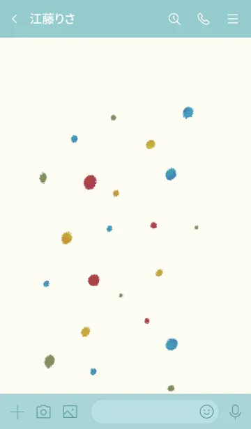 [LINE着せ替え] zuruyasumi[pop colour]の画像3