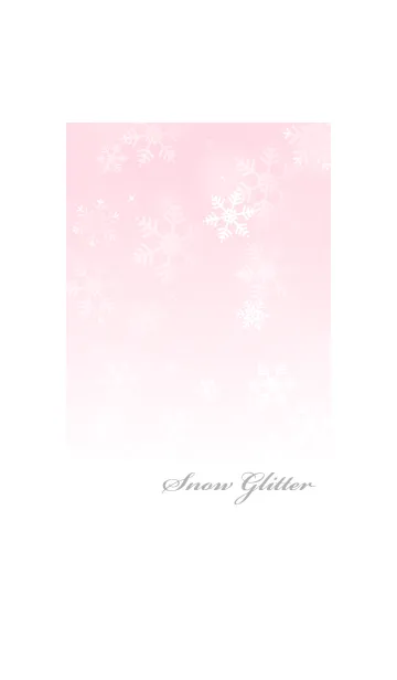 [LINE着せ替え] Snow Glitter 3の画像1