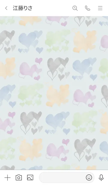 [LINE着せ替え] 推し色あるかな～着せ替え186～の画像3