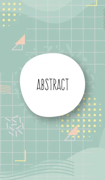 [LINE着せ替え] Abstract Opal Greenの画像1