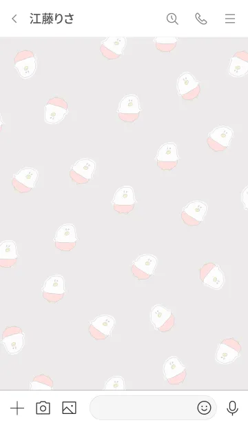 [LINE着せ替え] おぱんつ文鳥の画像3