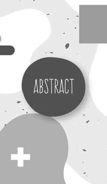 [LINE着せ替え] Abstract Grayscale 11の画像1