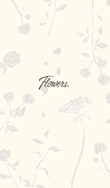 [LINE着せ替え] -flowers-の画像1