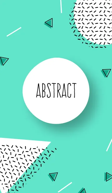 [LINE着せ替え] Abstract Turquoiseの画像1