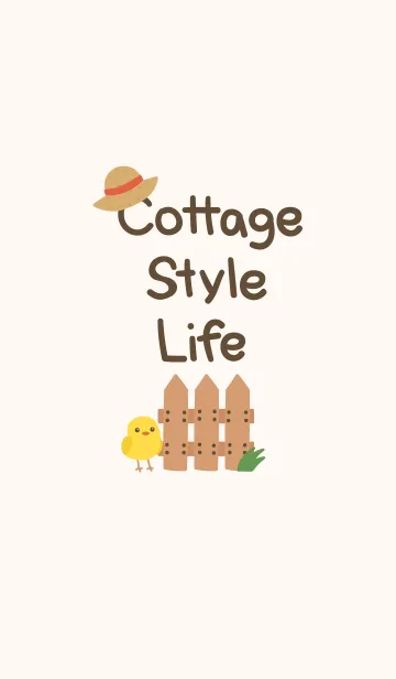 [LINE着せ替え] Cottage Style Lifeの画像1