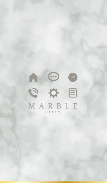 [LINE着せ替え] MARBLE -SIMPLE MONOTONE- 33の画像1