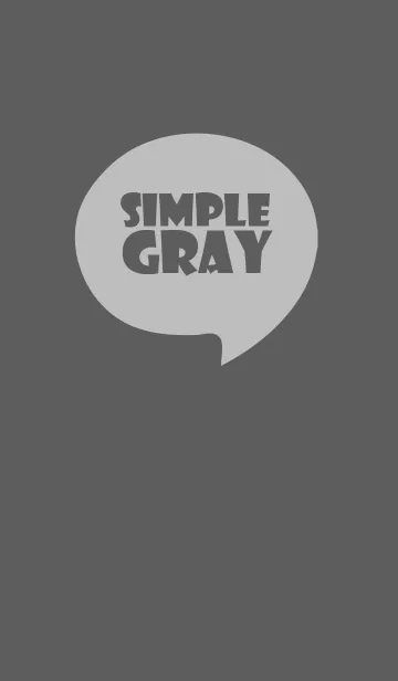 [LINE着せ替え] Grey Theme Vr.6 (JP)の画像1