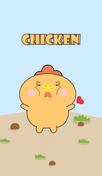 [LINE着せ替え] Emotions Cute Chicken Theme (JP)の画像1