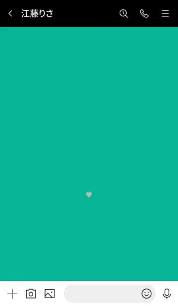 [LINE着せ替え] ミニ ハート シンプル 10の画像3