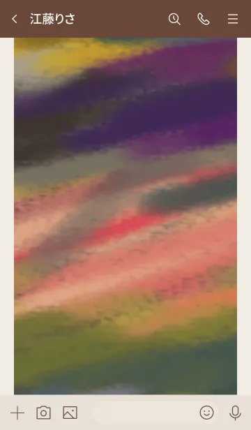 [LINE着せ替え] Colorful colorful colorful T11 カラフルの画像3