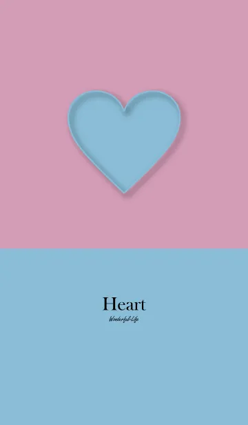 [LINE着せ替え] Simple heart plate 12.の画像1