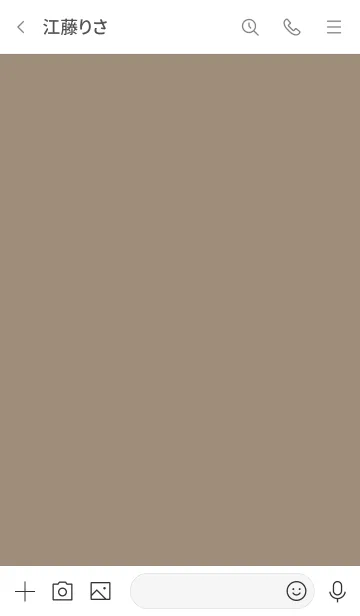 [LINE着せ替え] シンプル19 FR15 ベージュ4 黒/白3-1の画像3