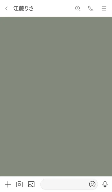 [LINE着せ替え] シンプル19 FR15 スモーキーMA 黒/白3-1の画像3